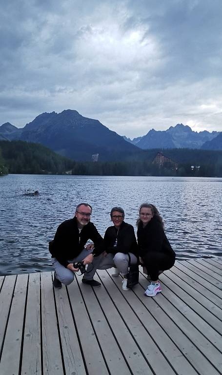 Na dovolené ve Vysokých Tatrách – Štrbské pleso.