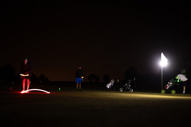 Noční turnaj dvojic na golfovém hřišti GC Radíkov