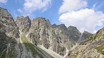 Na největší pleso na slovenské straně hor, Velké Hincovo pleso.