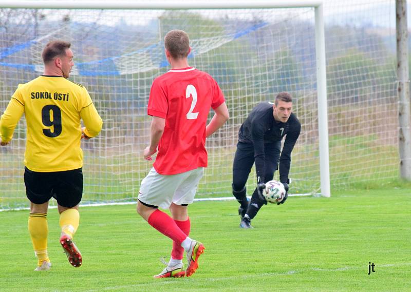 FK Brodek u Přerova - Sokol Ústí 1:5