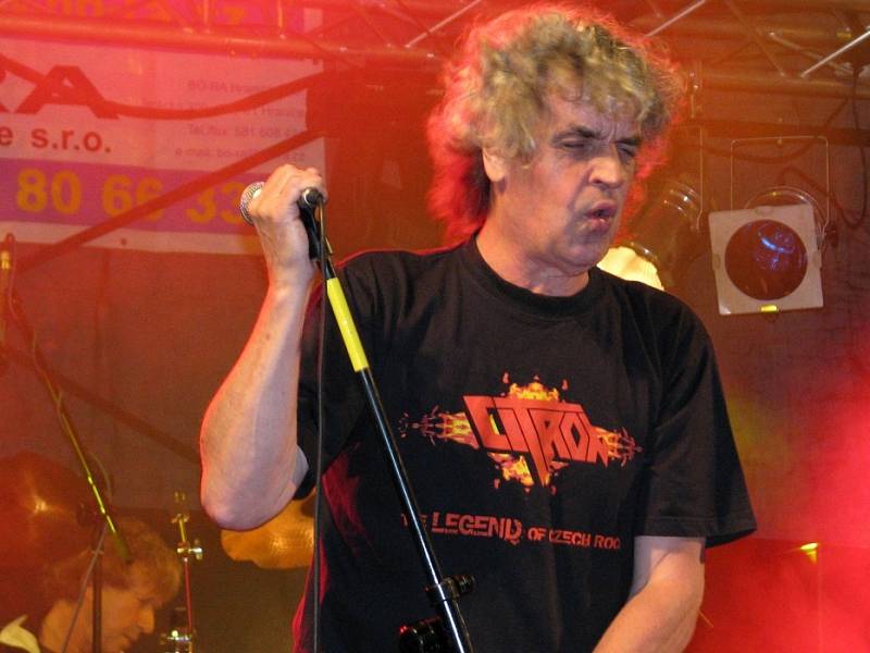 Stanislav Hranický na hranickém Rockfestu 2010