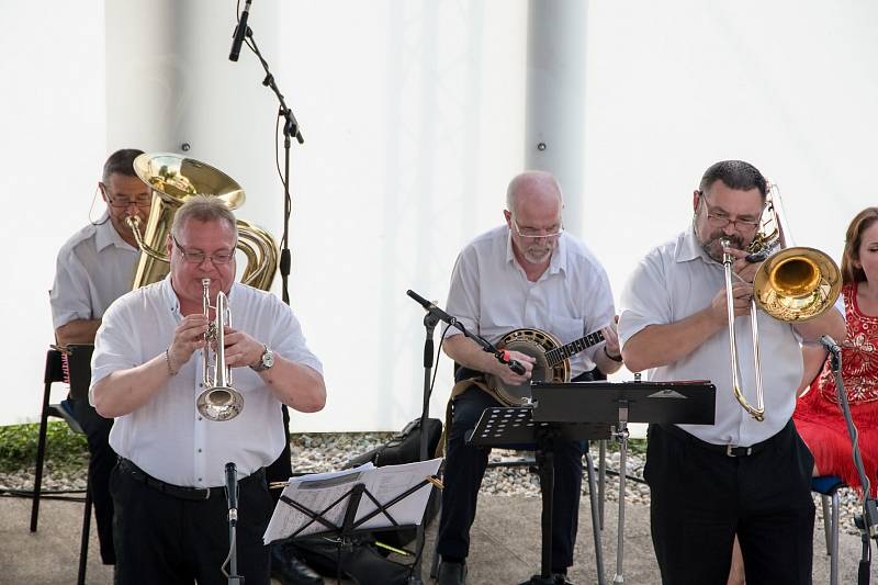 Hranické kulturní léto 2021 - olomoucký Dixieland Jazz Band.