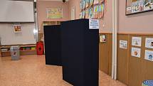 Komunální volby v Hranicích, 23. září 2022, okrsek v budově ZŠ 1. máje