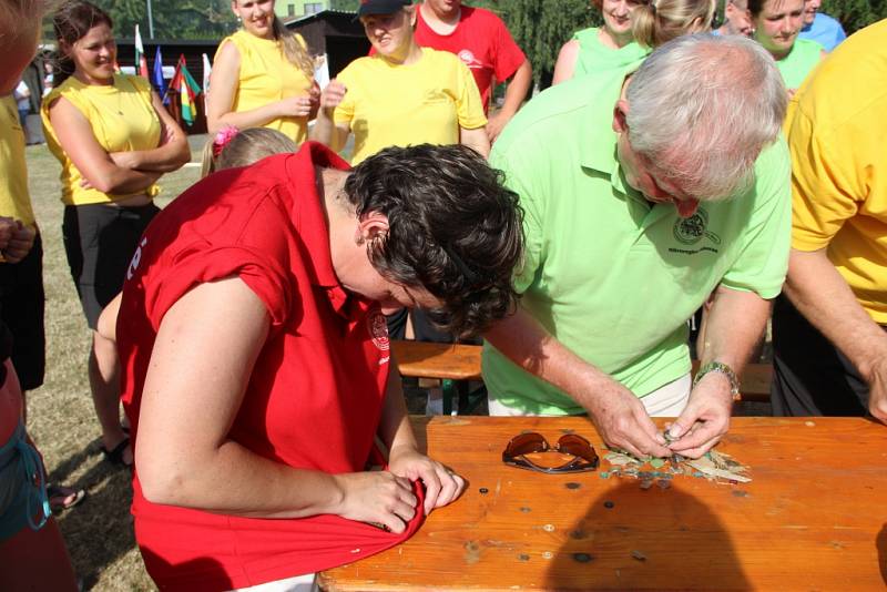 Venkovskému festivalu mikroregionu Záhoran patřilo sobotní odpoledne v Rouském na Hranicku. 