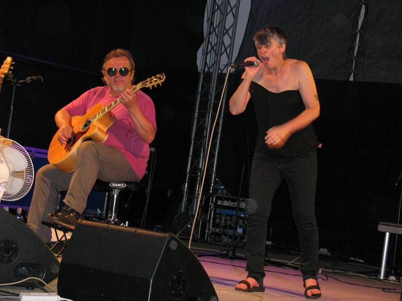 Hranický rockfest 2012 - Monika Načeva a Michal Pavlíček