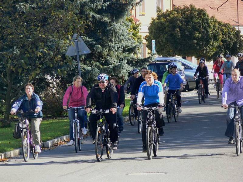 V Hustopečích nad Bečvou se v pátek otevřel nový úsek Cyklostezky Bečva