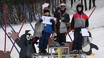 Vyhlášení vítězů po závěrečných závodech ve Ski areálu Potštát