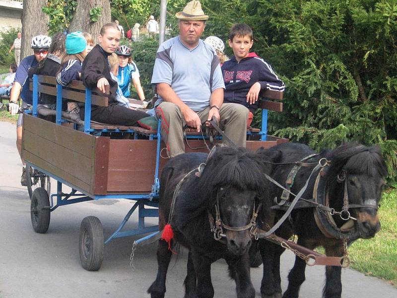 Den srdce v Lázních Teplice nad Bečvou přinesl bohatý program. Na terase lázeňského sanatoria Bečva se představila country skupina Šviháci, revivalová skupina ABBA Radka Kňury, taneční skupina Oldies a klaun Hopsalín.