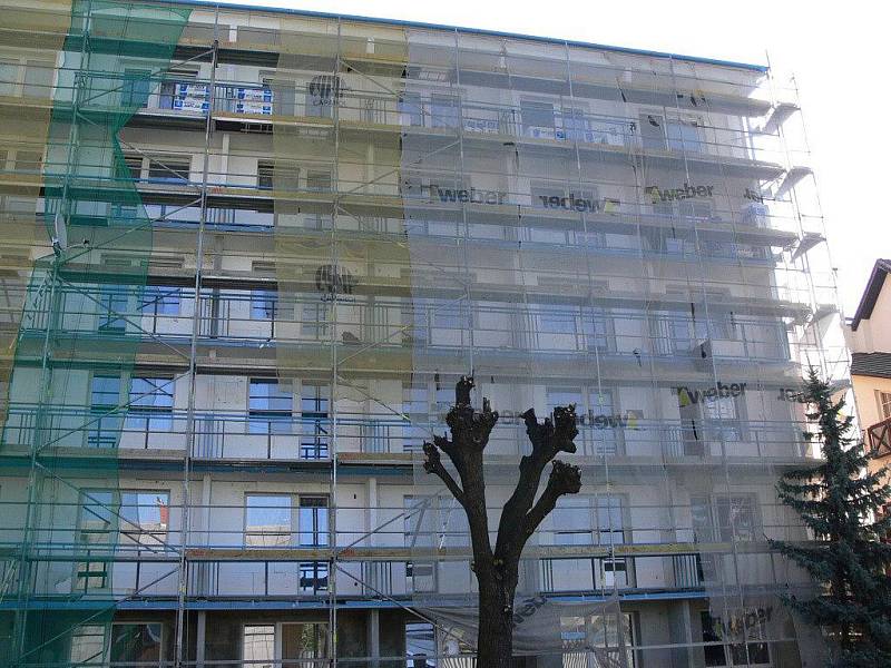 V Lipníku nad Bečvou probíhá rekonstrukce Domu s pečovatelskou službou