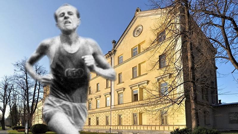 Emil Zátopek během studia na vojenské akademii v Hranicích trénoval na chodbách dnešních kasáren generála Zahálky