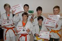 Benjamínci a žáci Judo Hranice v Opavě.