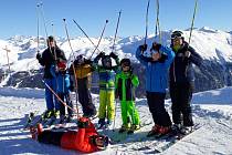 Ski klub Hranice na soustředění v italském Livignu