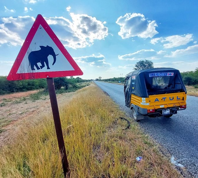 Tomík na cestách: Vzpomínky na cestu po Africe.