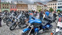 Hranická motomše pořádaná klubem Harley Owners Group