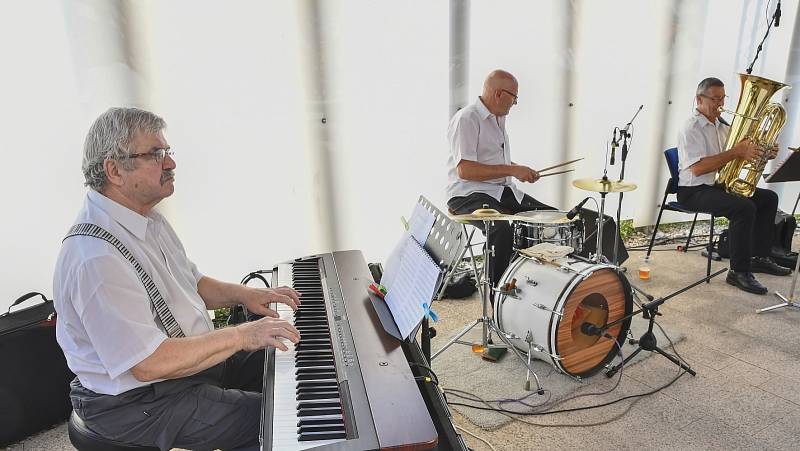 Hranické kulturní léto 2021 - olomoucký Dixieland Jazz Band.