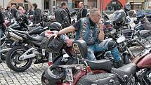 Hranická motomše pořádaná klubem Harley Owners Group