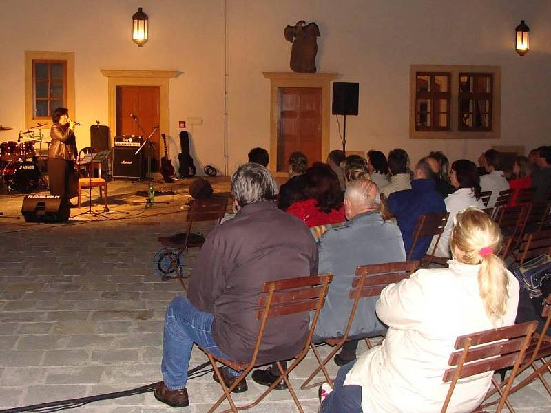 Koncert na nádvoří přerovského zámku