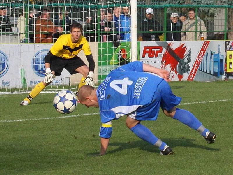 HFK Olomouc versus Zábřeh (modré dresy)