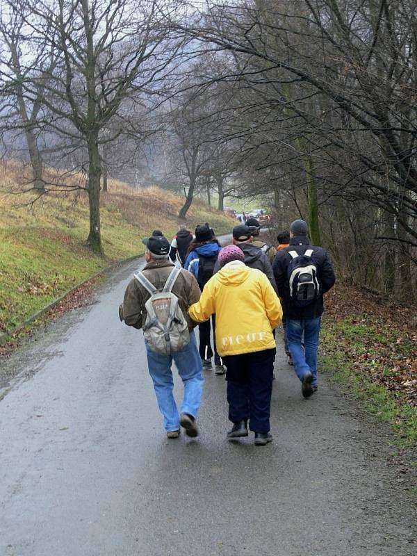 Zimní výstup na hrad Helfštýn