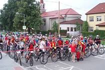 Velkolepá akce pro pěší i cyklisty se uskutečnila v Černotíně