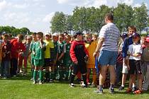 Na fotbalový turnaj se sjely mladší a starší přípravky z Moravy, Polska a Slovenska.