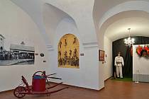 Výstava s názvem Fenomén hasičství v muzeu na Staré radnici v Hranicích.