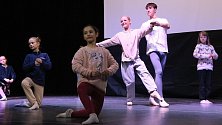Generální zkouška baletního příběhu Louskáček - Klářin vánoční sen v podání tanečního oboru Základní umělecké školy Hranice, čtvrtek 14. prosince 2023.