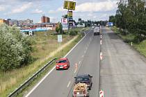 Silnice ze Slavíče do Bělotína. Ilustrační foto.