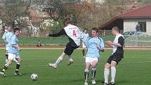 Favorizovaní domácí hráči SK Hranice v sobotu podlehli 0:2 proti Velkým Losinám. Hraničtí na jaře ještě nevyhráli. 