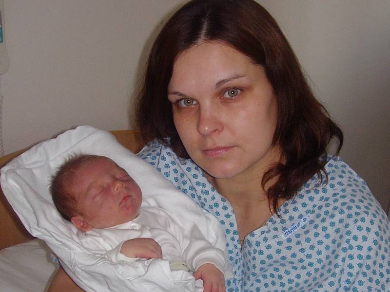Dominik Flachs narozen  22. 1. 2008 v Přerově, váha 3440 g, Přerov