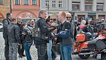 Hranická motomše pořádaná klubem Harley Owners Group