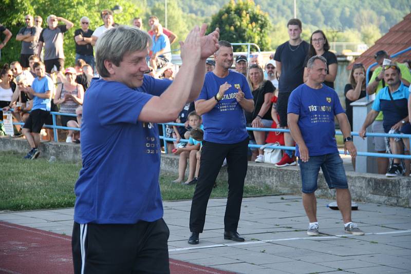 Fotografie ze zápasu mezi celky SK Hranice a SFK ELKO Holešov