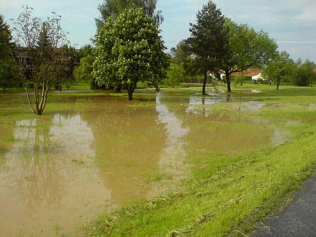 Povodeň v Bělotíně