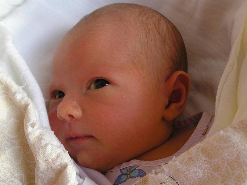 Anička Heryánová, Vítonice, narozena 17. prosince ve Valašském Meziříčí, váha 3 500 gramů, míra 50 centimetrů