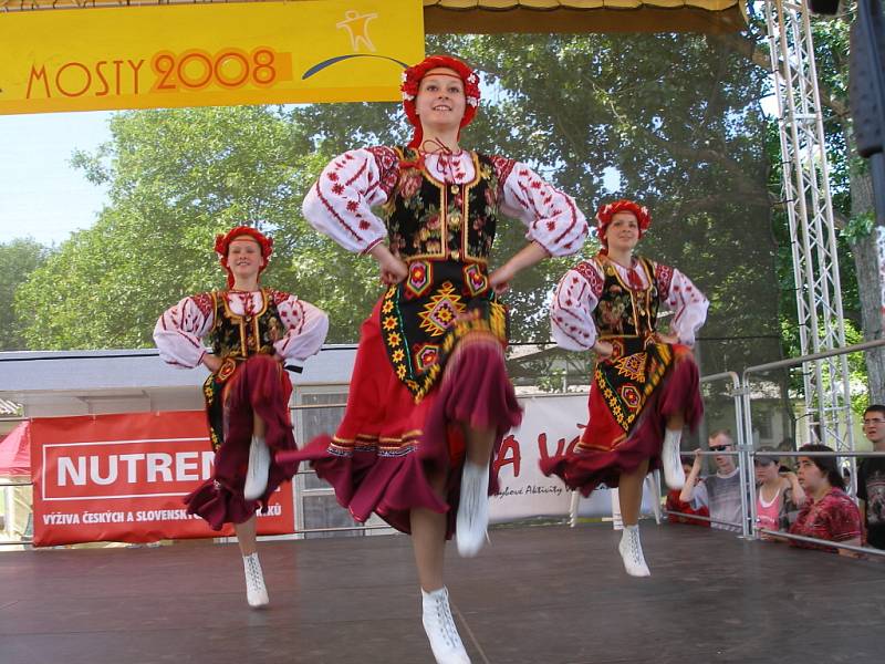 Vystoupil i folklorní soubor Igok z Ukrajiny