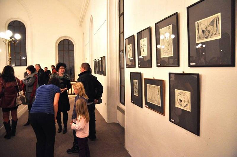 Výtvarník Zdeněk Vacek vystavuje v hranické Synagoze