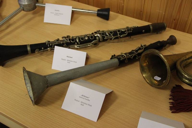 Výstava hudebních nástrojů v Jindřichově 