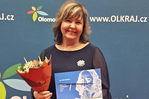 Učitelka Jana Nováková ze Střední odborné školy Hranice získala titul Učitel roku Olomouckého kraje, úterý 28. března 2023.