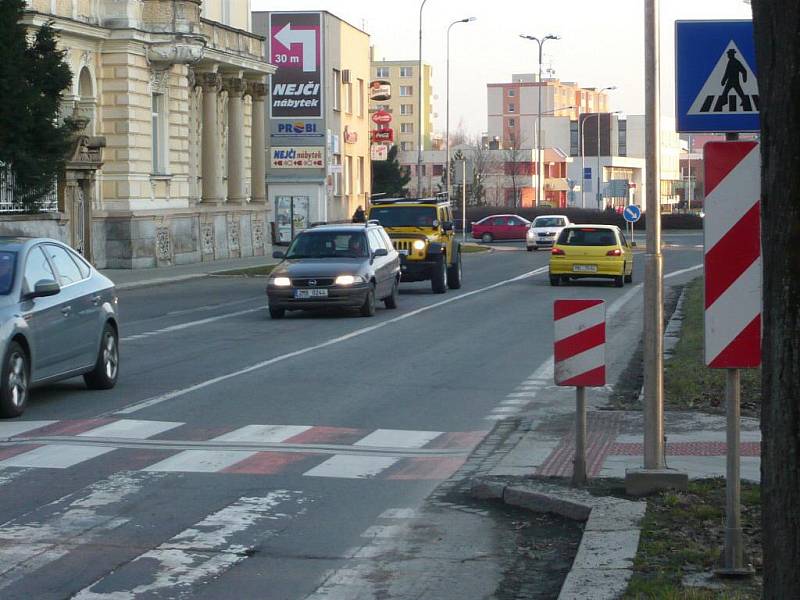 Takto značení vypadalo letos v březnu