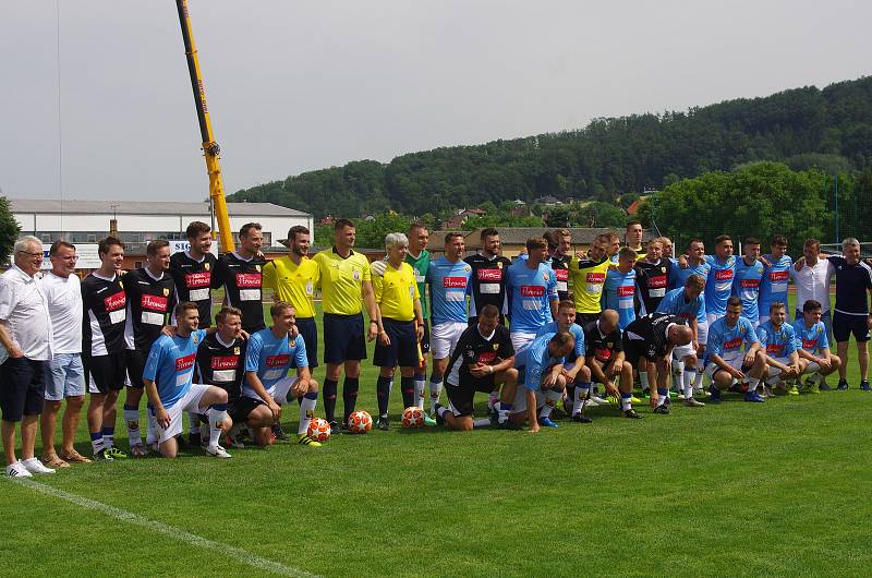 Oslavy 100 let fotbalu v Hranicích