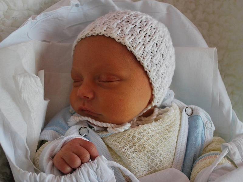 Dominik Vals, Přerov, narozen 25. října 2010 v Přerově, míra 44 cm, váha 2 080 g