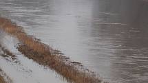 V Tovačově se Bečva vylila z břehů a ve městě zasedla povodňová komise. Podle zástupců Povodí Moravy ale hladiny řek během celého pátečního odpoledne postupně klesaly.