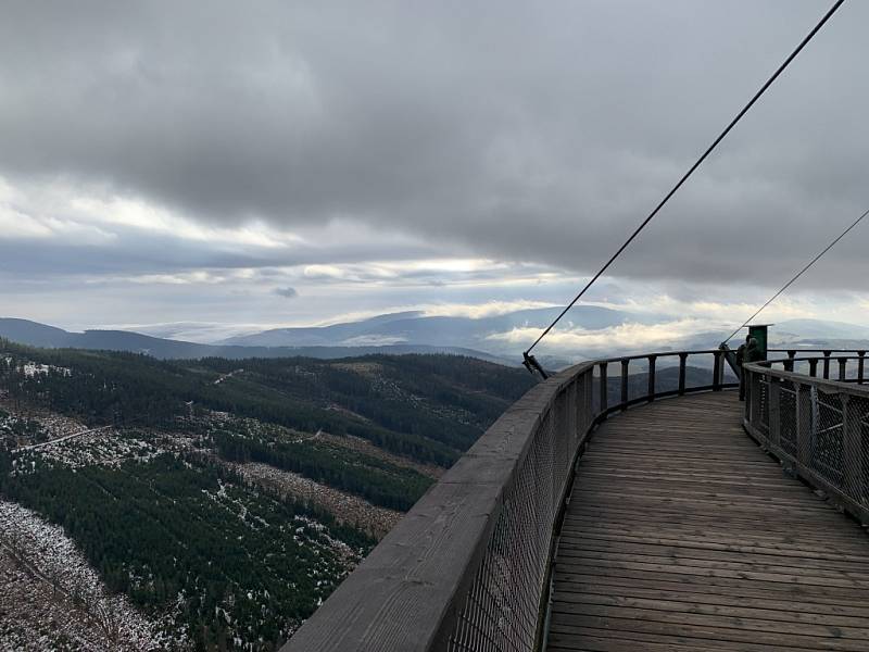 Krajinou pod Kralickým Sněžníkem.