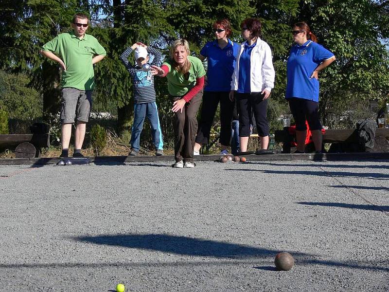 Den s regionem Hranicko - petanque ve Valšovicích