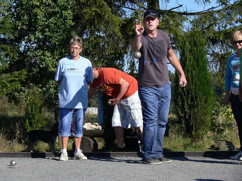 Den s regionem Hranicko - petanque ve Valšovicích