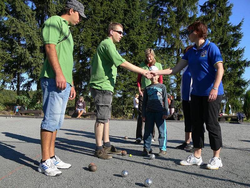 Den s regionem Hranicko - petanque ve Valšovicích