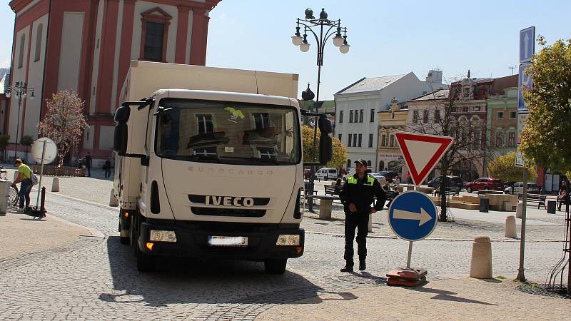 Od pátku 19. dubna 2019 se změnil dopravní režim v centru Hranic.