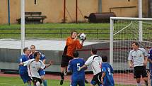 SK Hranice (v bílém) vs. 1. FC Přerov