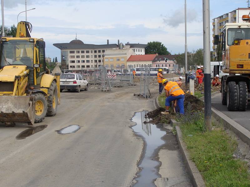 Rekonstrukce autobusového nádraží je jednou z největších investičních akcí v Přerově za poslední období.