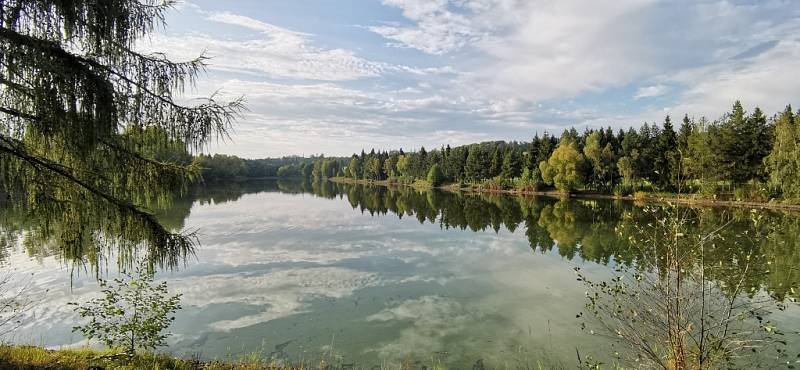 Západy slunce nad Potštátskem.